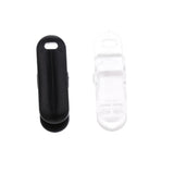 Maxbell Maxbell 10 Pieces Plastic Tie Down Emergency Awning Set Tarp Clips Tent Clamps Black