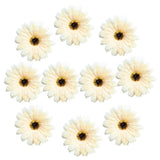 Maxbell 20 Pieces Artificial Gerbera Daisy Flowers Heads for DIY Wedding Decoration