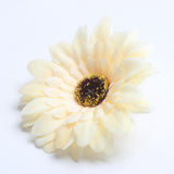 Maxbell 20 Pieces Artificial Gerbera Daisy Flowers Heads for DIY Wedding Decoration