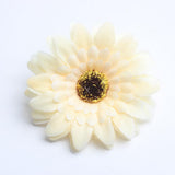 Maxbell 20 Pieces Artificial Gerbera Daisy Flowers Heads for DIY Wedding Decoration