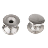 200 Pieces Single Cap Rapid Rivets DIY Leather Craft Repair 9x8mm