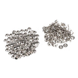 200 Pieces Single Cap Rapid Rivets DIY Leather Craft Repair 9x8mm
