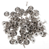 200 Pieces Single Cap Rapid Rivets DIY Leather Craft Repair 9x8mm