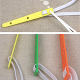 Maxbell 6pcs Elastic Threader Guides Plastic Sewing Tools Hand Crafts Accessories