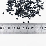 Maxbell 2xBlack Half Pearl Beads Flat Back Cabochon for DIY Scrapbooking 4mm 300pcs