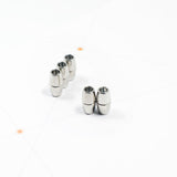 Maxbell 10 Pieces Alloy Magnetic Clasp for DIY Bracelet Necklace Findings Multicolor