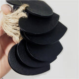 Maxbell 80 Pieces Wooden Heart Hanging Chalkboard Memo Message Blackboard Wedding