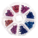 Maxbell 110pcs 7mm Brads & 90pcs 5mm Brads Mixed Color Metal Brad Paper Fastener for Scrapbooking Stamping Card Making Craft with Plastic Round Storage Box - Aladdin Shoppers