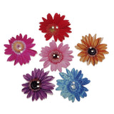 Maxbell 150Pcs Daisy Flower Wooden 2-holes Buttons for Crafts Scrapbooking 20mm 25mm
