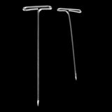 Maxbell 22" Canvas Block Mannequin Head Wig Hat Making Display Holder & 150x T Pins