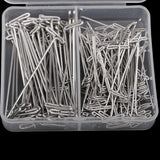 Maxbell 250 T Needle Pins Wig T-pins for Holding Wigs Sewing Hair Extensions 38/51mm