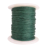 Maxbell 8 Rolls of 80 Meters Waxed Cotton Cord String Jewelry Making Accessories 1mm