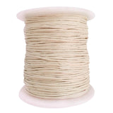 Maxbell 8 Rolls of 80 Meters Waxed Cotton Cord String Jewelry Making Accessories 1mm