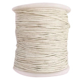 Maxbell 8 Rolls of 80 Meters Waxed Cotton Cord String Jewelry Making Accessories 1mm