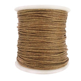 Maxbell 8 Rolls of 80 Meters Waxed Cotton Cord String Jewelry Making Accessories 1mm