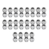 Maxbell 40pcs Copper Screw Clasps Jewelry Making Connector Hooks Linkers 2 Styles