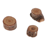 Maxbell 50 Pieces Natural Wood Round Log Slices Discs and 60 Pieces Wooden Numbers