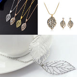 Maxbell 200 Pieces Hollow Filigree Charms Leaf Pendant Jewelery Finding DIY Crafts