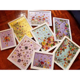 Maxbell 16 Pieces Assorted Natural Pressed Dried Flowers DIY Scrapbooking Art Crafts
