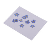 Maxbell 22 Pieces Forget-me-not Verbena Real Pressed Dried Flowers for Nail Art