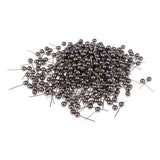 Maxbell 800 Piece Metallic Color Bead Head Push Pins Sewing Quilting Pins Black Gold