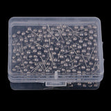 Maxbell 800 Piece Metallic Color Bead Head Push Pins Sewing Quilting Pins Black Gold