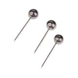 Maxbell 800 Piece Metallic Color Bead Head Push Pins Sewing Quilting Pins Black Gold