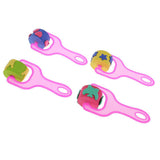 Maxbell 4 Styles Children Sponge Roller Stamper Foam Paint DIY Crafts Stamps Pink - Aladdin Shoppers