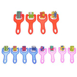 Maxbell 4 Styles Children Sponge Roller Stamper Foam Paint DIY Crafts Stamps Pink - Aladdin Shoppers