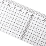 Maxbell Clear Acrylic Drawing Grid Ruler Template for Drawing Anime Painting Supplies Stationery 30cm - Aladdin Shoppers