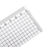 Maxbell Clear Acrylic Drawing Grid Ruler Template for Drawing Anime Painting Supplies Stationery 30cm - Aladdin Shoppers