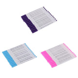 Maxbell 72 Pieces Air Erasable Pen Water Soluble Pens Fabric Marker Blue Purple Pink