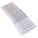 Maxbell 72 Pieces Air Erasable Pen Water Soluble Pens Fabric Marker Blue Purple Pink