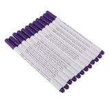 Maxbell 72 Pieces Air Erasable Pen Water Soluble Pens Fabric Marker Blue Purple Pink