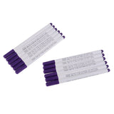 Maxbell 72 Pieces Air Erasable Pen Water Soluble Pens Fabric Marker Blue Purple Pink
