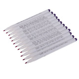 Maxbell 72 Pieces Air Erasable Pen Water Soluble Pens Fabric Marker Blue Purple Pink