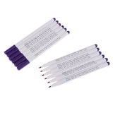 Maxbell 72 Pieces Air Erasable Pen Water Soluble Pens Fabric Marker Blue Purple Pink