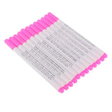 Maxbell 72 Pieces Air Erasable Pen Water Soluble Pens Fabric Marker Blue Purple Pink