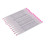 Maxbell 72 Pieces Air Erasable Pen Water Soluble Pens Fabric Marker Blue Purple Pink