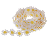 Maxbell 3 Yards Embroidery Lace Trim Applique Ribbon +100g Vitreous Glass Mosaic