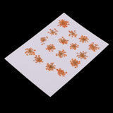 Maxbell 16x None Branch +10 Pcs Branched Pressed Dried Flowers DIY Embossed Flower