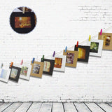 Maxbell 2 Rolls Natural Jute Rope Burlap Twine String Rope Cord DIY Photo Wall Decor