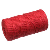 Maxbell 2 Rolls Natural Jute Rope Burlap Twine String Rope Cord DIY Photo Wall Decor