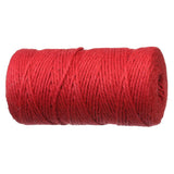 Maxbell 2 Rolls Natural Jute Rope Burlap Twine String Rope Cord DIY Photo Wall Decor