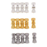 Maxbell Maxbell 15Pcs Multipurpose Home Used DIY Jewelry Components Bowknot Shape Jewelry Connector Screw Clasps for Necklace Clasps & Closures