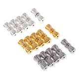 Maxbell Maxbell 15Pcs Multipurpose Home Used DIY Jewelry Components Bowknot Shape Jewelry Connector Screw Clasps for Necklace Clasps & Closures