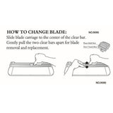 Maxbell 2 Model Paper Trimmer Triple Track High Profile Cutting Replacement Blades