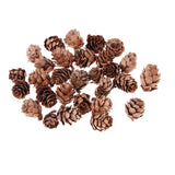 Mini Small Natural Dried Pine Cones In Bulk Dried Flowers for Christmas Decoration or Crafting Pack of 30 Pcs