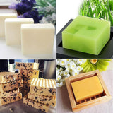 Maxbell 4 Pieces/set Silicone Soap Mold Loaf with Soap Cake Cutter Beveler Planer
