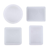 Maxbell 4 Designs Geometric Silicone Pendant Mold DIY Jewelry Resin Craft Mould Tool